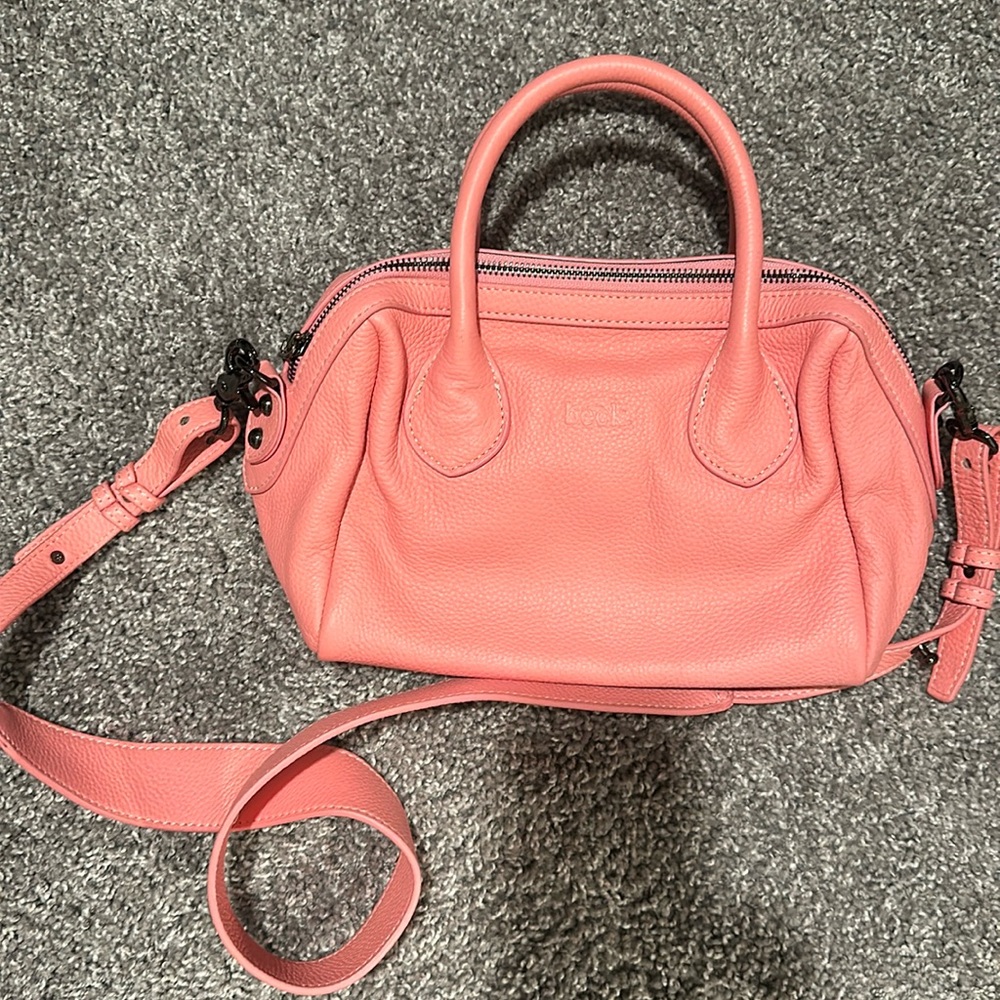 Beck Bag Women's Coral Shoulder Bag - Compact Crossbody Satchel